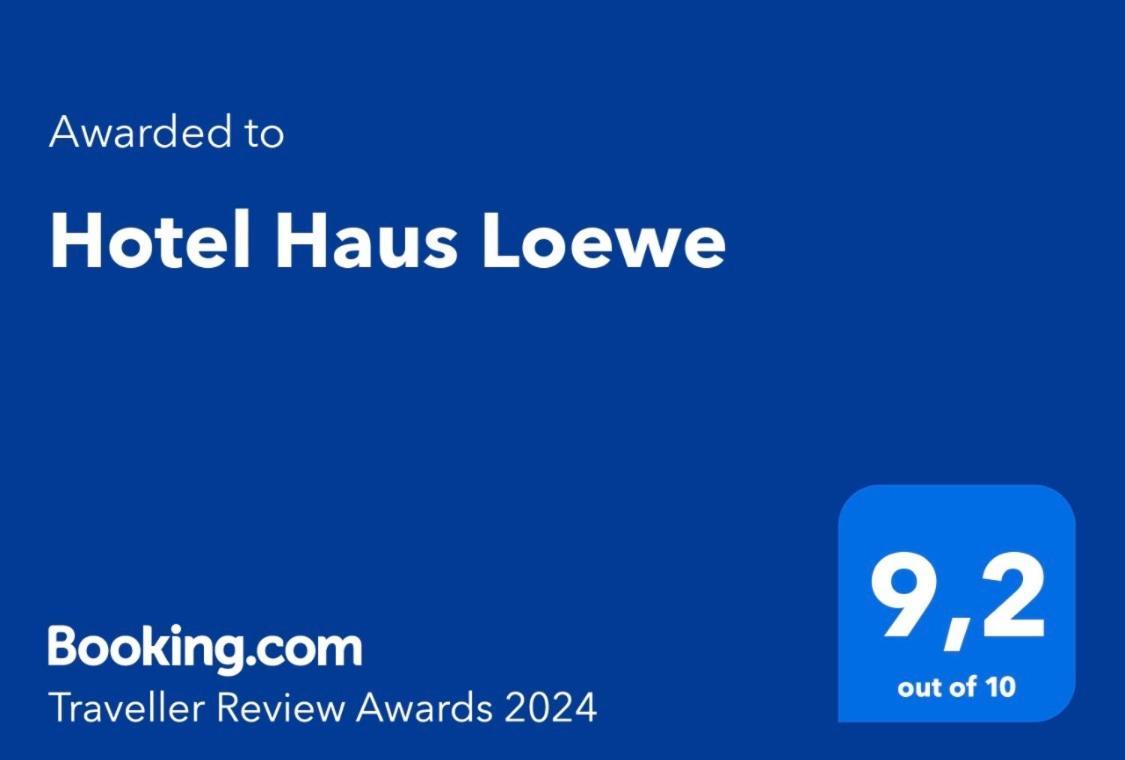 Отель Haus Loewe Фрехен